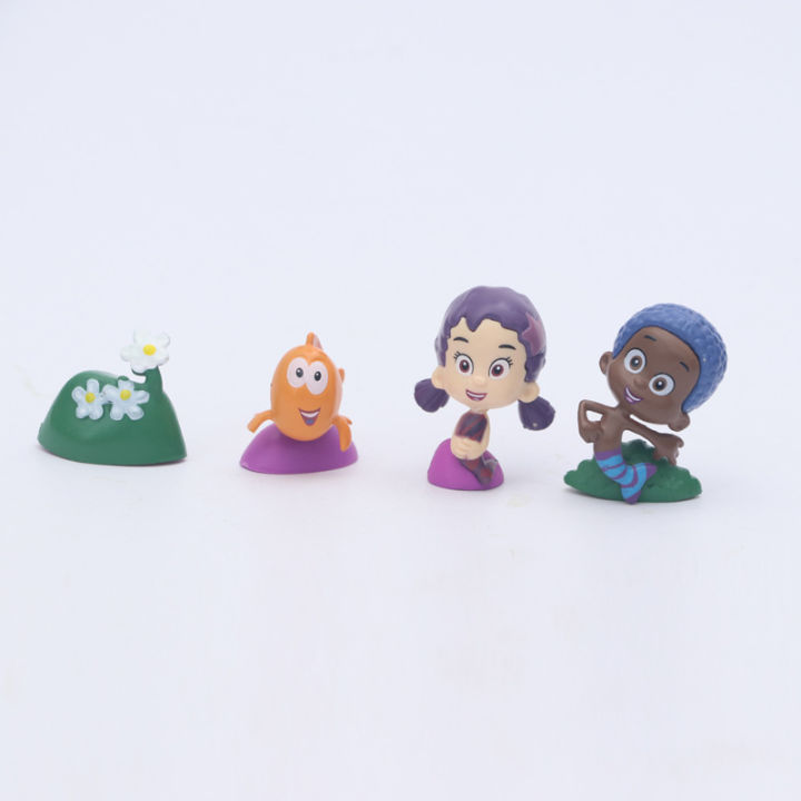 12pcs/set%20bubble%20guppies%20Characters%20Fish%20Mermaid%20Cute%20Figure%20Model%20Toys%20-%20Image%203