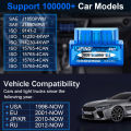 ELM327 Bluetooth 5.1 BLE V1.5 OBD2 Car Diagnostic Tools ELM 327 PIC18F25K80 Chip for IOS Android Scanner Clear Fault Code. 