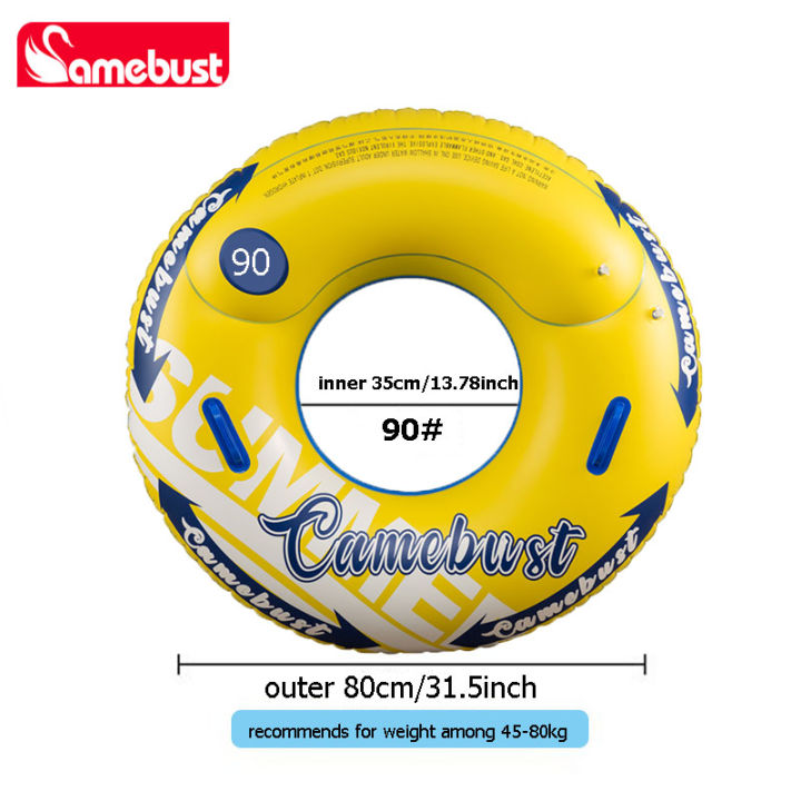 Camebust%20Double%20Valves%20Swim%20Ring%20Inflatable%20Float%20Tube%20Water%20Play%20Toys%20%20for%20adult%20kids%20Blue%20and%20Yellow%20Color%2043in%20-%20Image%207