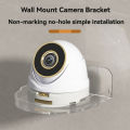 Universal Non-Drilling Wall Mount for CCTV Camera - Durable and Space-Saving Storage Holder. 