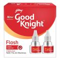 Pack of 2 Good knight Flash Liquid Vapourizer | Mosquito Repellent Refill. 