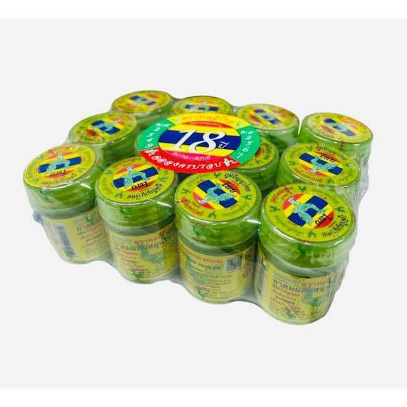 12 Pieces Hong Thai Herbal Inhaler (1 oz) Pack of 12 – Relief for ...
