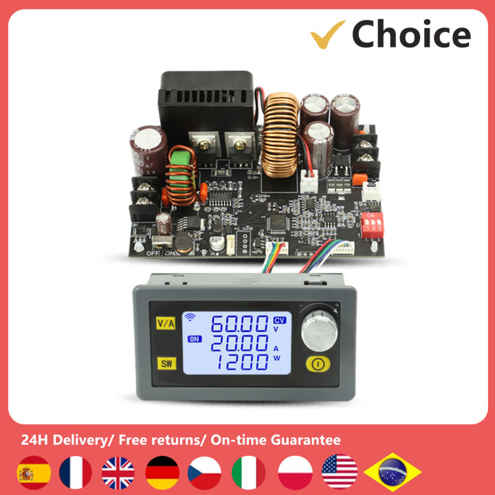 LCD Display CNC Adjustable Current Stabilized Voltage Power Supplys ...