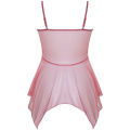 Lingerie Women Silk Lace Sleeveless Babydoll V Neck Nightdress Nightgown Short Sleepwear Night Dress Underwear. 