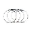 Car Door Radio Speaker Ring for Nissan X-Trail Xtrail T32 2014 - 2022 4Pcs ABS Stereo Cover Circle Sticker Accessories. 