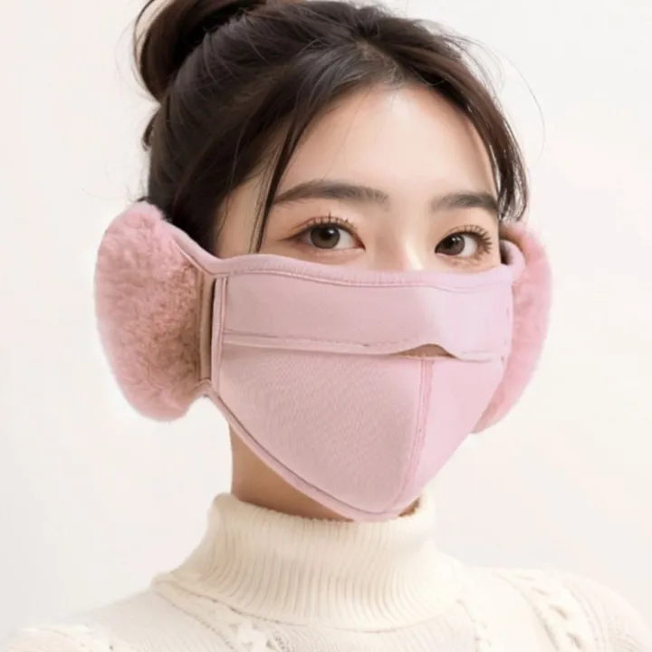 Winter%20Warm%20Thermal%20Earmuffs%20Mask%20Simple%20Windproof%20Dustproof%20Earflap%20Wrap%20Mask%20Ear%20Warmer%20Earflap%20Fleece%20Cycling%20Mask%20-%20Image%202