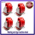 Washing & dryer machine & Tv trolly wheel set premium quality pack of 4. 