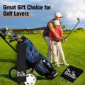 Funny Golf Towel for Dad Funny Golf Towel for Men Retirement for Men Golfer Embroidered Golf Towels for Golf Bags.
