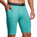 Men Running Short  Quick Dry Leggings Mens Compression Tights Gym Fitness Sport Shorts Male Trunks. 