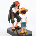 18cm One Piece Anime Figure Four Emperors Shanks Straw Hat Luffy Action Figure One Piece Sabo Ace Sanji Roronoa Zoro Figurine. 