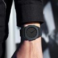 Arabic Aura Watch – Carbon Fiber Look Body with Sleek & Modern Design.