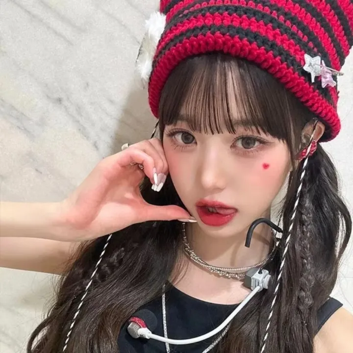 Y2K%20Beanie%20Hat%20Women%20Ins%20Devil%20Ear%20Striped%20Knitted%20Wool%20Cap%20Autumn%20Winter%20Hip-hop%20Crochet%20Cute%20Cat%20Ears%20Pointed%20Pullover%20Hats%20-%20Image%203