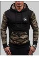Fashionable And Unique Full Sleeves Commando Hooded Winter Jacket For Men. 