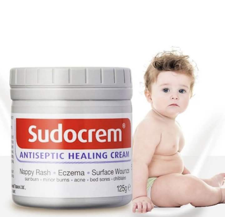 Sudocrem Antiseptic Nappy Rash Healing Cream, 125g