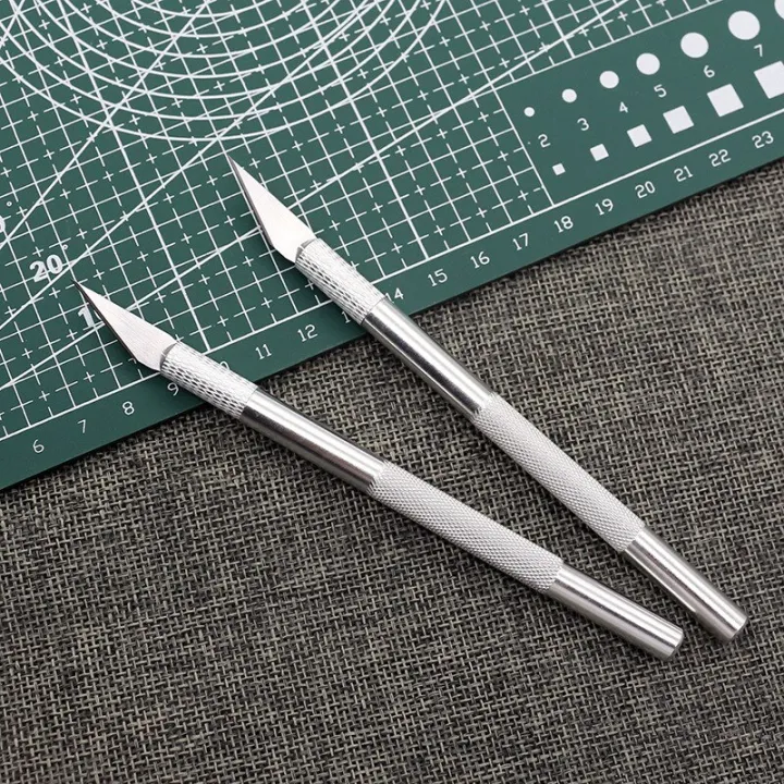 Silver%20Metal%20Carving%20Knife%20DIY%20Sculpture%20Model%20Making%20Aluminum%20Rod%20Art%20Knife%20Wood%20Carving%20Blade%20Hand%20Tool%20Set%20-%20Image%204