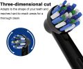 EB50 Brush Heads Cross Action 16 Degree Angle Spare Dental Nozzles for Oral B Electric Toothbrush D12/D16/DB4010/DB4510.