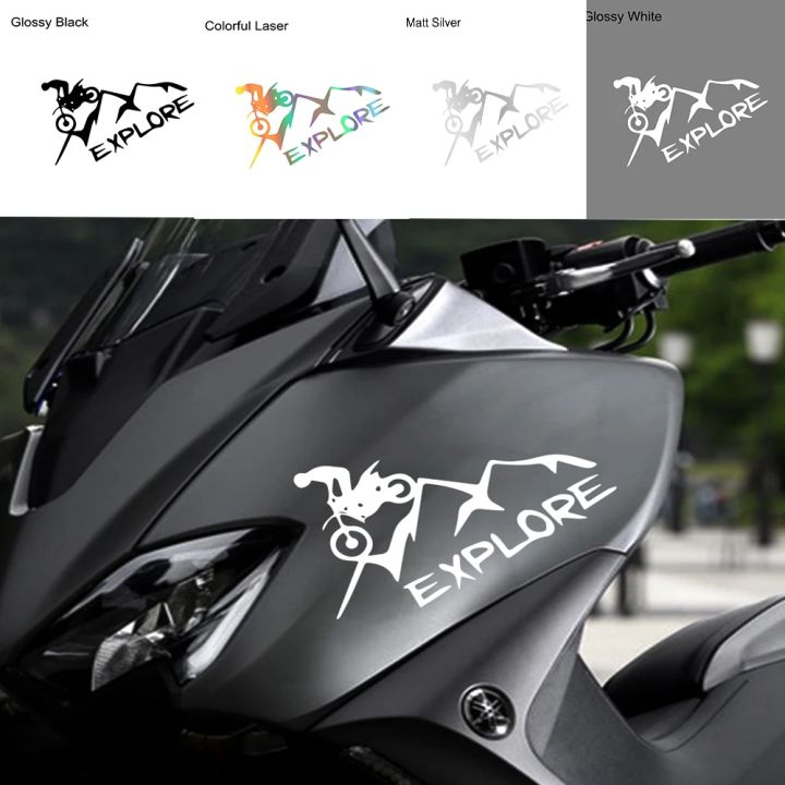 Expolorer Motorcycle Sticker Motor Car Helmet Head Decals For DUCATI ...