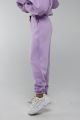 Plain Purple Fleece Winter Sweatpants Trouser For Women & Girls. 