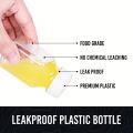 5pcs Plastic Bottles For Liquids - Ginger Shot Bottles With Caps, Wellness Juice Shot  Drink Containers For Homemade Beverages. 