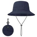 Collapsible Bucket Outdoor Hat Waterproof Fisherman Hat Women Summer Sun Anti-UV Protection Camping Hiking Mountaineering Caps.