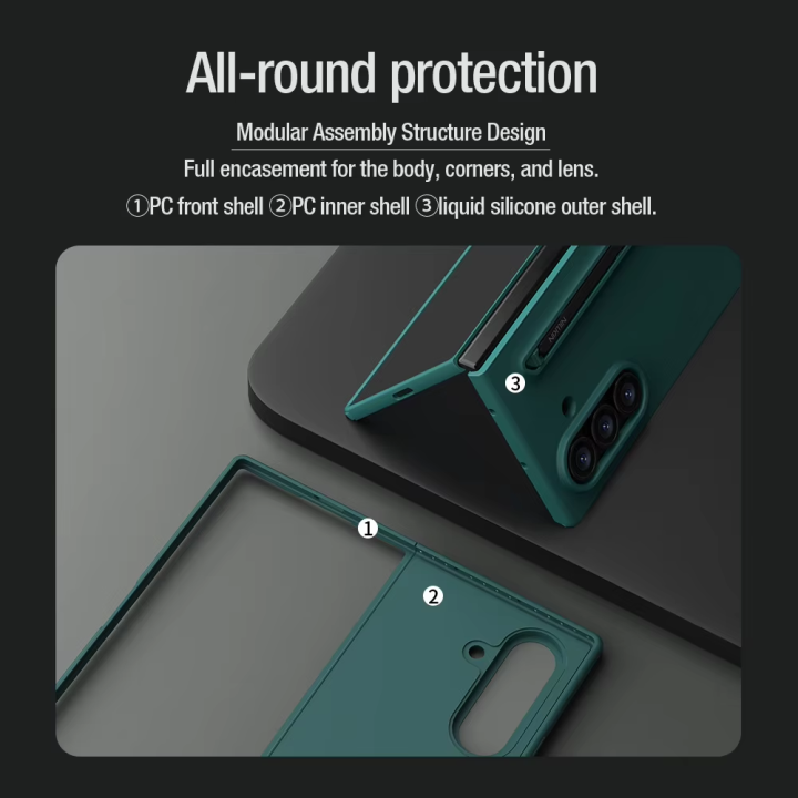 For%20Samsung%20Galaxy%20Z%20Fold%207%20Nillkin%20Flex%20Pure%20Fold%20Case%20With%20Pen%20Holder%20Anti%20Fall%20Protective%20Phone%20Case%20(S%20Pen%20version)%20-%20Image%205