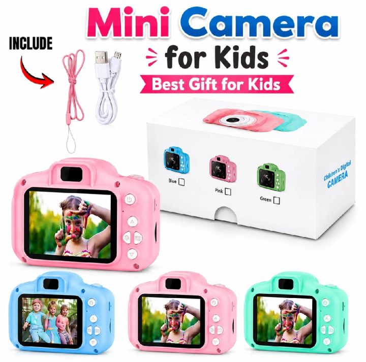 Mini HD Camera For Kids Color Display HD 1080 Pixel HD Camera Best Gift For Both Girls and Boys
