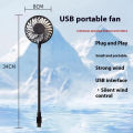 For Power Bank Notebook Computer USB Fan Mini Air Cooler Fan Summer Camping Office Table Fan Ventilador Portable Cooling Fan.