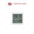 Mini Zigbee 3.0 Temperature Humidity Sensor LCD Screen App Remote Control Thermometer via Tuya Smart Life for Smart Home.