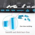 16Pcs/Set Universal Anti Dustproof Notebook Port Plug Silicone Protector USB Elastic Laptop Computer Cover Stopper. 