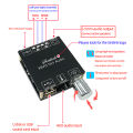 2*50W Bluetooth 5.0 Power Amplifier Class D Audio 10W~200W HiFi Stereo Wireless Music Player Mini USB Sound Card App Digital AMP. 