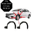 Honda City Fender shield ( 2 ) pcs 2008 - 2023 Gm RH & LH both side ( save your car from Rust ) Black Colour. 