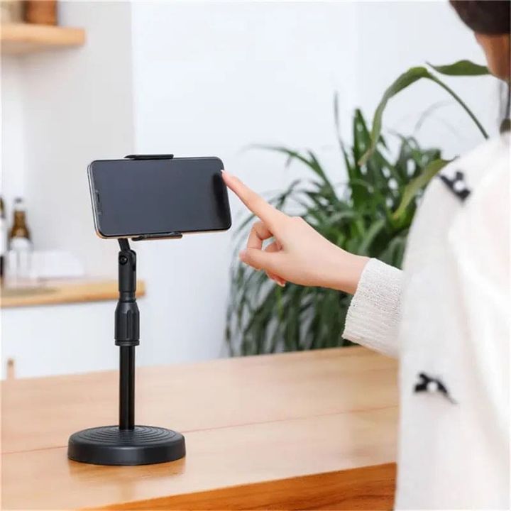 Tiktok,%20sketch%20and%20Art%20drawing,%20and%20YouTube%20videos%20creator%20Compatible%20Compact%20Lightweight%20Mobile%20Smart%20Phone%20Tripod%20Stand%20-%20Black%20-%20Image%204