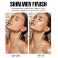 5 Color Body Highlight Powder Spray Brightening Sparkling Glitter Clothes Face Hair Makeup Highlighter Spray.