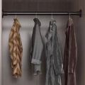 Metal Telescopic Door Curtain Rod Adjustable Length No Drilling Shower Curtain Pole Multi-functional Spring Curtain Rod. 