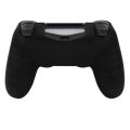 Laser Carving Soft Silicone Control Cover For Playstation 4 Controller PS4 Gamepad Skin with Joystick Grip Caps.