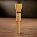1pcs Handmade Golden Bamboo Matcha Whiskey, Traditional Japanese Matcha Blender - Tea Set Made from Durable and Sustainable.