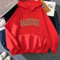 Salvatore Since1864 Men Printed Hoodie Vampire Diaries Jumper Vintage TVD Damon Stefan Crewneck Sweatshirt Fans Top Sweatshirt. 