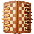 Rosewood Luxury Chess Set with 2 Extra Queens – Chess Game Set with Storage Box Professional Tournament Chess Board for Adults.
