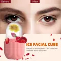 Ice Roller for Face & Eyes Silicone – Skin Tightening, Puffiness Removal, Dark Circles, Facial Ice Roller Massager for Glow Skin. 