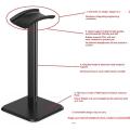 Universal Headphone Stand Display Bracket Hard Plastics Headset Holder For Head Gaming Earphone Desktop Earphones Support Holder.