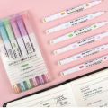 6x Linear Colour Lace Roller Tip Multiple Patterns Markers Pens| Pack of 6 | Cute Stationery for Boys and Girls | Genuine Cheap Stationary. 