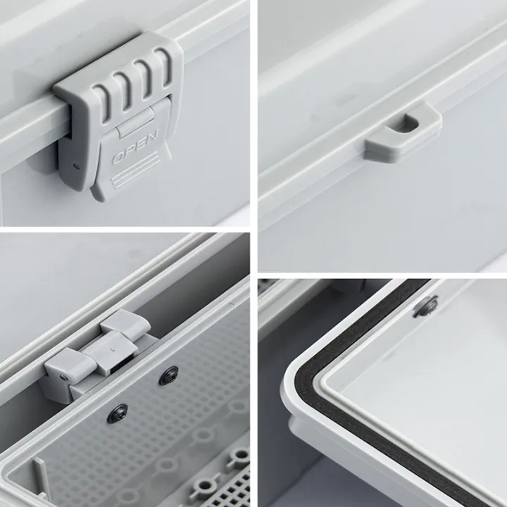 IP66%20Outdoor%20Waterproof%20ABS%20Gray/Transparent%20Cover%20Plastic%20Electronic%20Junction%20Box%20Electronic%20Housing%20Outdoor%20Waterproof%20Box%20-%20Image%206