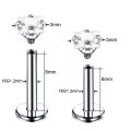 2pcs Stainless Steel Piercing Tragus Stud Earrings, Crystal Labret Small Ear Stud Helix Cartilage Earring for Women Body Jewelry. 