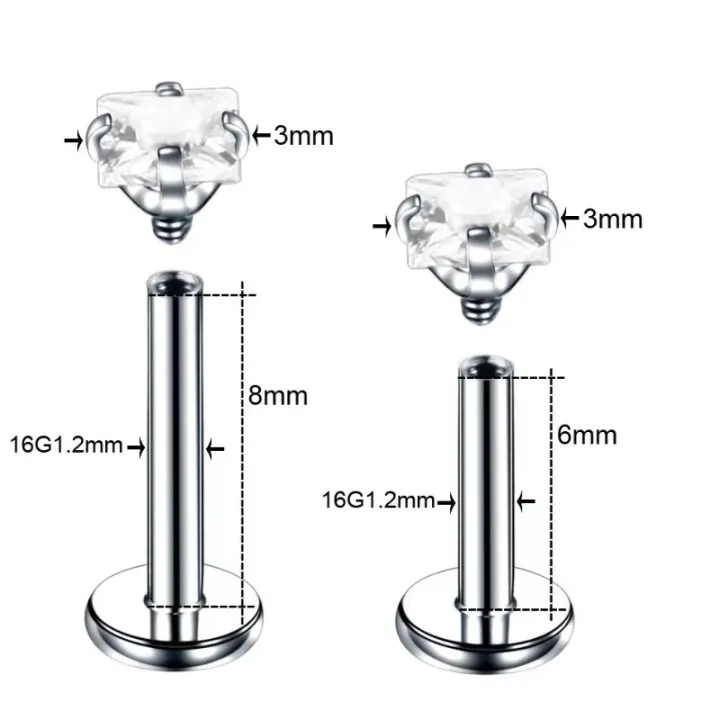 2pcs%20Stainless%20Steel%20Piercing%20Tragus%20Stud%20Earrings,%20Crystal%20Labret%20Small%20Ear%20Stud%20Helix%20Cartilage%20Earring%20for%20Women%20Body%20Jewelry%20-%20Image%205