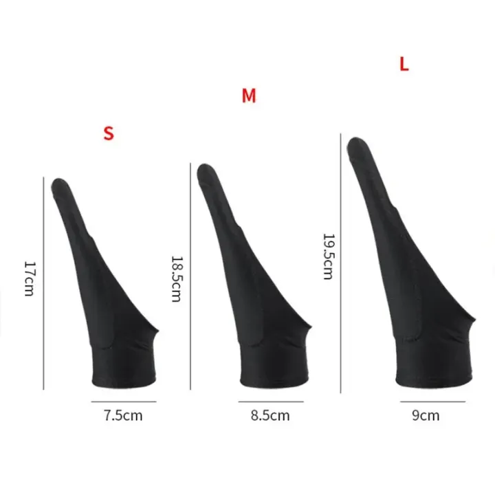 1/2pcs%20Stylus%20Black%20Blue%20Grey%20Pink%20Anti-fouling%20Anti-Scratch%20Two%20Finger%20Glove%20Tablet%20Drawing%20Glove%20Painting%20Glove%20Screen%20Glove%20-%20Image%204
