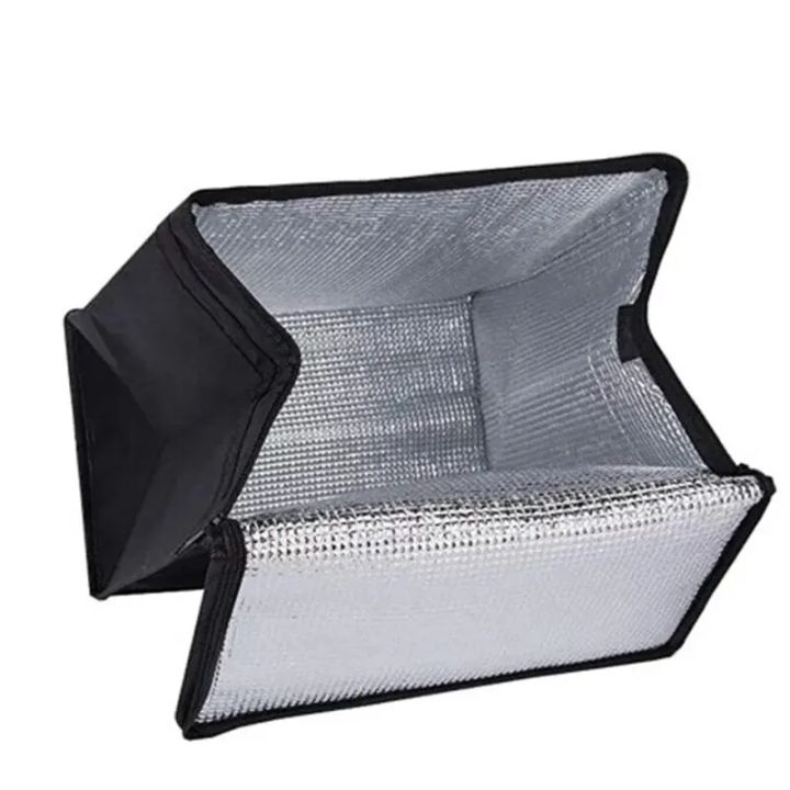 1%20Pc%20Portable%20Insulated%20Cooler%20Outdoor%20Camping%20Travelling%20BBQ%20Catering%20Materials%20Zipper%20Bag%20Picnic%20Folding%20Insulated%20Bag%20-%20Image%204