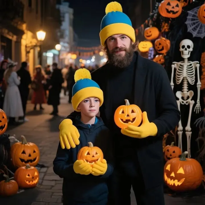 2pc%20Christmas%20Cosplay%20Funny%20Beanie%20Hat%20and%20Gloves,Unisex%20Winter%20Warm%20Classic%20Knitted%20Hat,Halloween,new%20Year%20Costume%20Accessories%20-%20Image%203