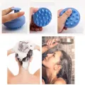 Silicone Shampoo Brush Head Scalp Massage Comb Hair Washing Comb Body Massage Brush Bath Shower Brush Salon Hairdressing Tool. 
