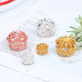 Dollhouse Miniature Gold Silver Bronze Mini Metal Alloy Crown Models Dolls Toys.