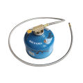 100cm/39.3in Outdoor Gas Stove Extend Tube Adapter Camping Gas Tank Connector Hose Extension Accessories Free Combination. 